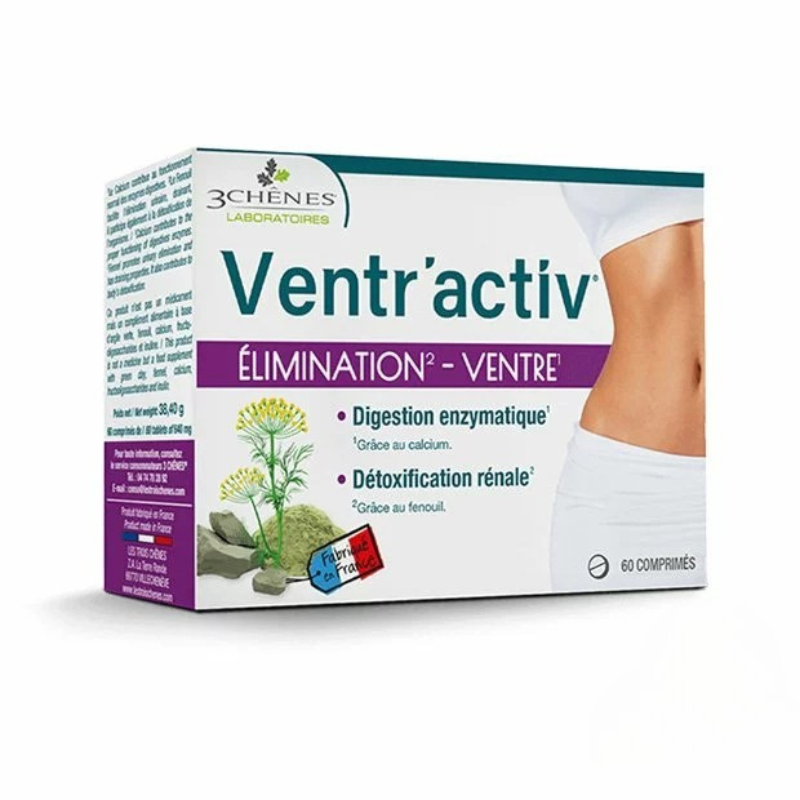 3 CHENES MINCINOV SPECIAL VENTRE 60 COMPRIMES