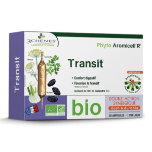 3 CHENES PHYTO AROMICELLR TRANSIT 20 AMPOULES