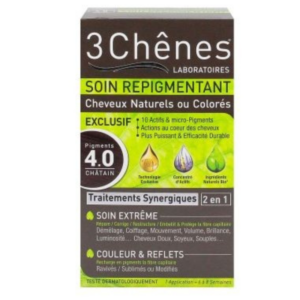 3 CHENES SOIN REPIGMENTANT 4.0 CHATAIN