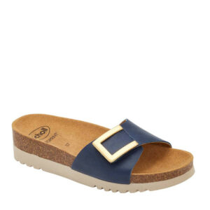Scholl Monterey Mule - Sabot Orthopédique Femme - Bleu