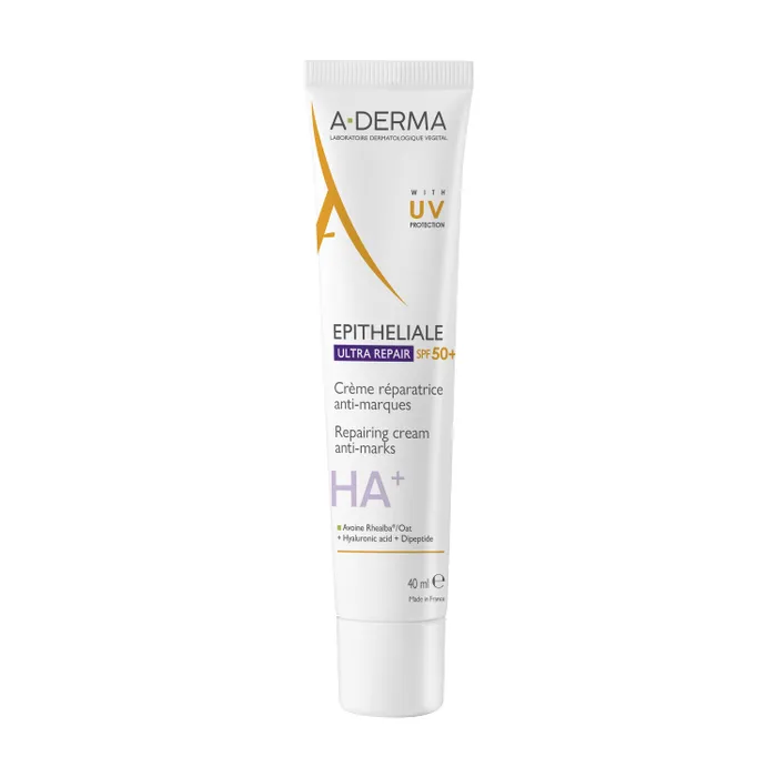 A-DERMA EPITHELIALE ULTRA REPAIR SPF50+ CREME REPARATRICE ANTI MARQUE 40ML