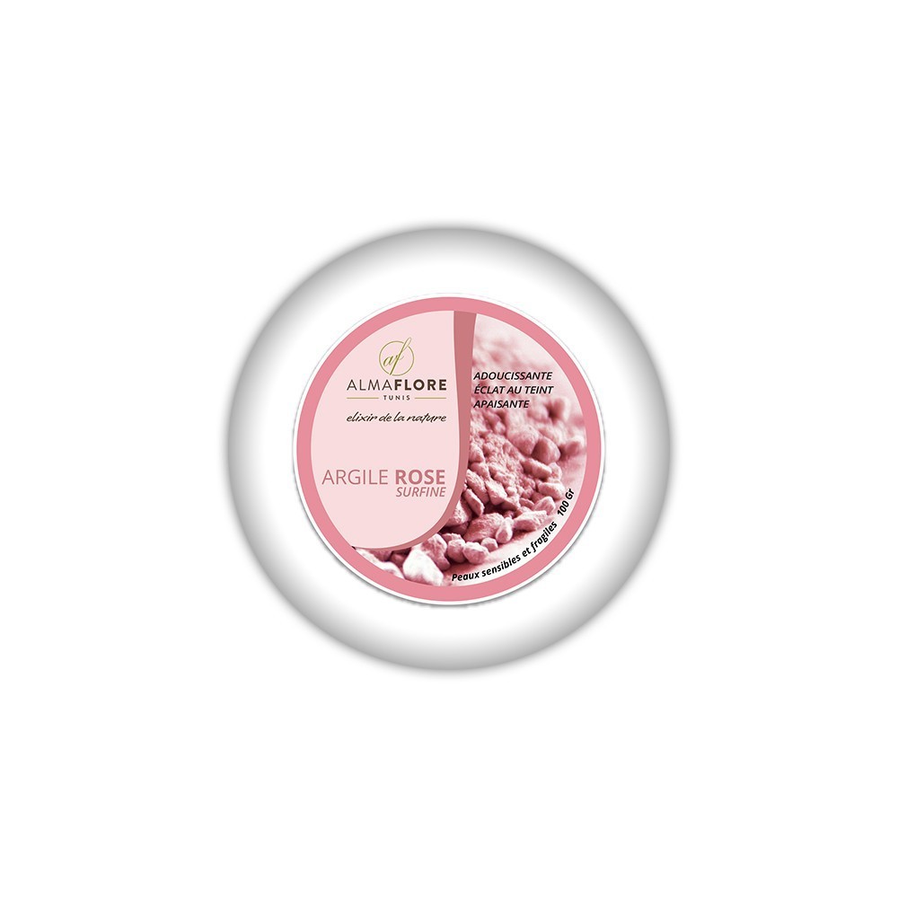 ALMAFLORE ARGILE ROSE 100GR