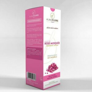 ALMAFLORE HUILE DE ROSE MUSQUEE BIO 10ML