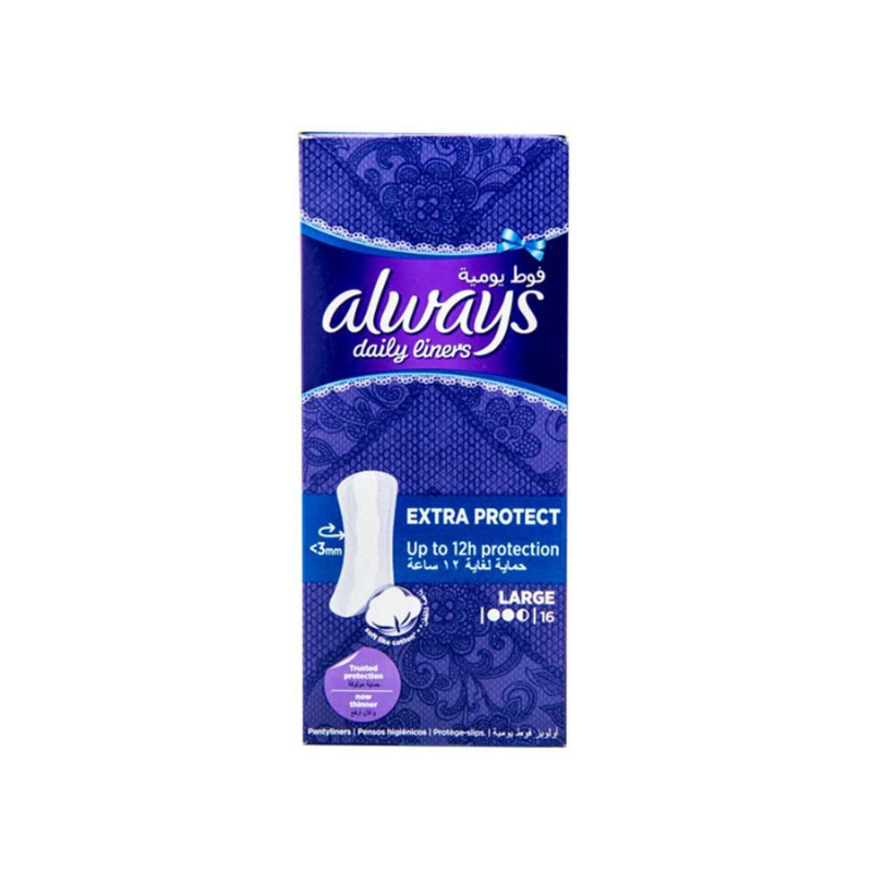 ALWAYS EXTRA PROTECT LARGE 16 PIECES
