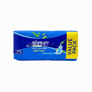 ALWAYS PROTECT PLUS EXTRA LONG ALOE VERA 14 PIECES