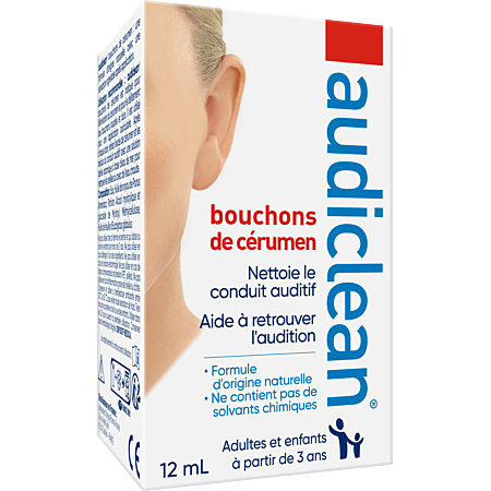 AUDICLEAN BOUCHONS DE CÉRUMEN 12ML