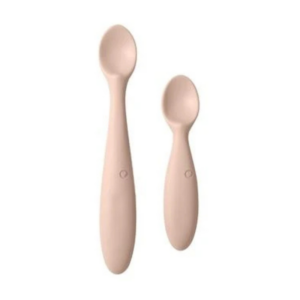BIBS LOT DE 2 CUILLERES BEBE ET PARENT BLUSH