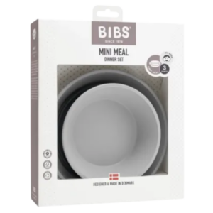 BIBS SET ASSIETTE ET BOL CLOUD 3 PIECES