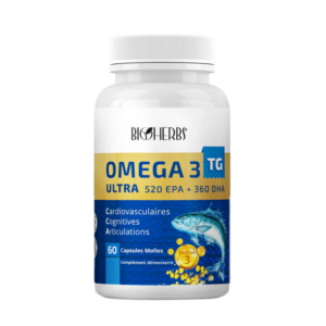 BIOHERBS OMEGA 3 ULTRA TG 60 CAPSULES