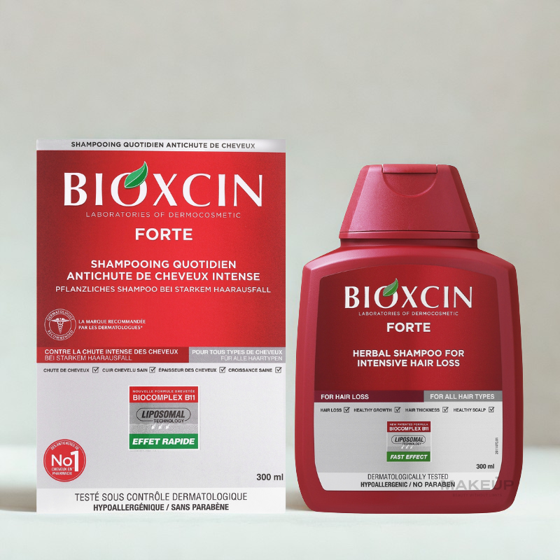 BIOXCIN SHAMPOOING ANTI CHUTE FORTE TOUS TYPES DE CHEVEUX 300ML
