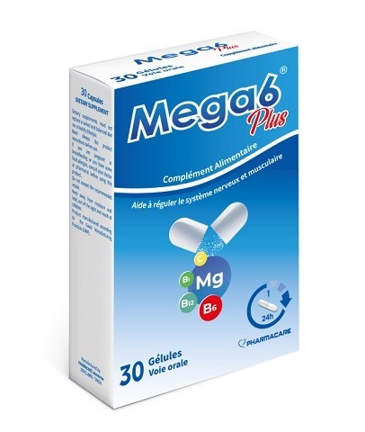 MEGA 6 PLUS 30 COMPRIMES