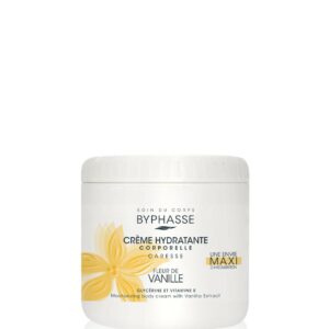 BYPHASSE CREME HYDRA CORPS A L'EXTRAIT DE VANILLE 500ML