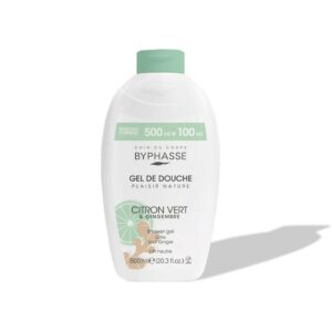 BYPHASSE GEL DE DOUCHE CITRON VERT & GINGEMBRE 600ML