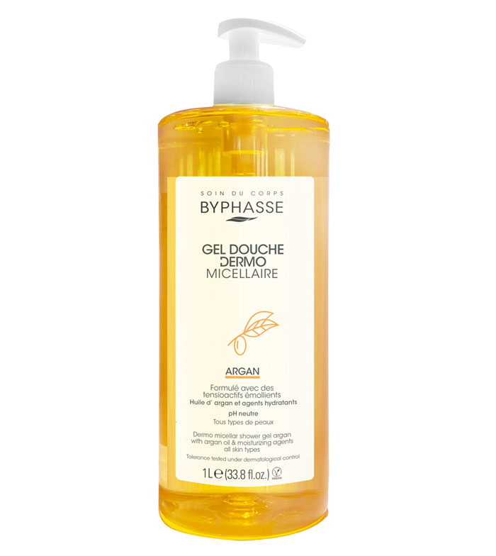 BYPHASSE GEL DOUCHE DERMO MICELLAIRE ARGAN 1L