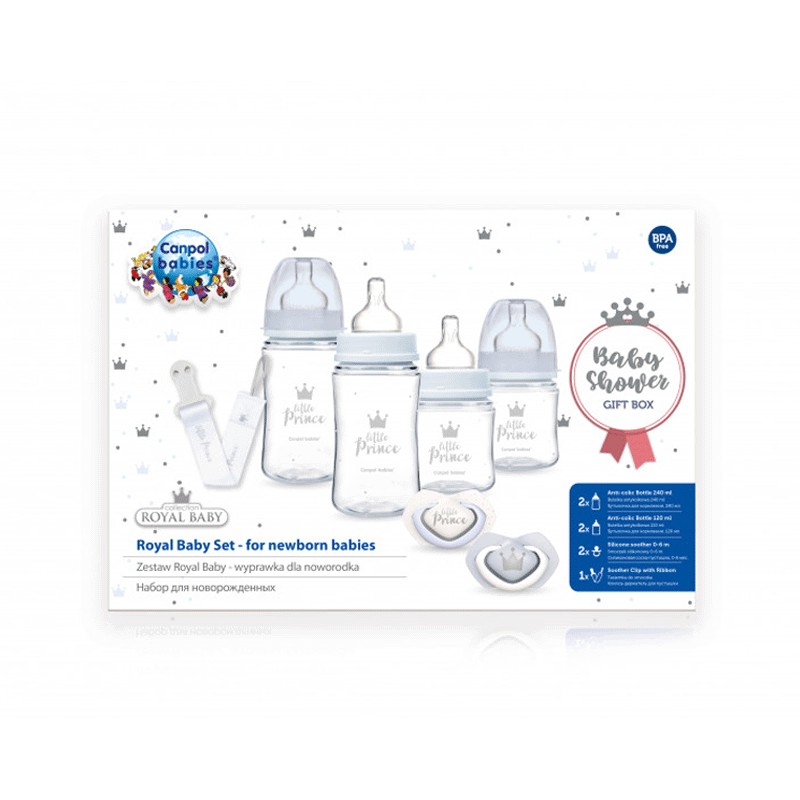 CANPOL BABIES ROYAL BABY SET BOY NOUVEAU NEE 0295