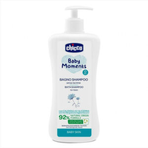 CHICCO SHAMPOOING CHEVEUX&CORPS BABY MOMENTS, 500 ml