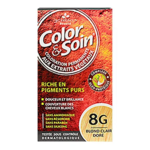 3 CHENES COLOR & SOIN COLORATION BLOND CLAIR DORE ClAIR 8G