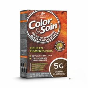 3 CHENES COLOR & SOIN COLORATION CHATAIN CLAIR DORE 5G