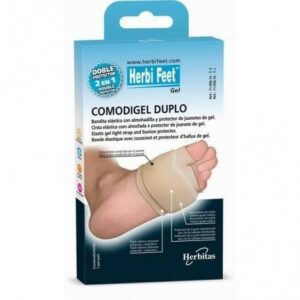 HERBI FEET COUSSINET DOUBLE PROTECTION METATARSIENNE ET D'ALLUX VALGUS