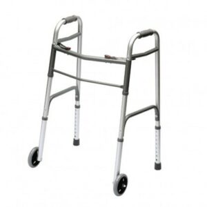 DEAMBULATEUR FIXE A ROUES POUR ADULTE