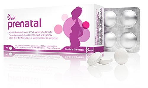 DENK PRENATAL COMPLEMENT ALIMENTAIRE POUR FEMMES ENCEINTES 30 COMPRIMES