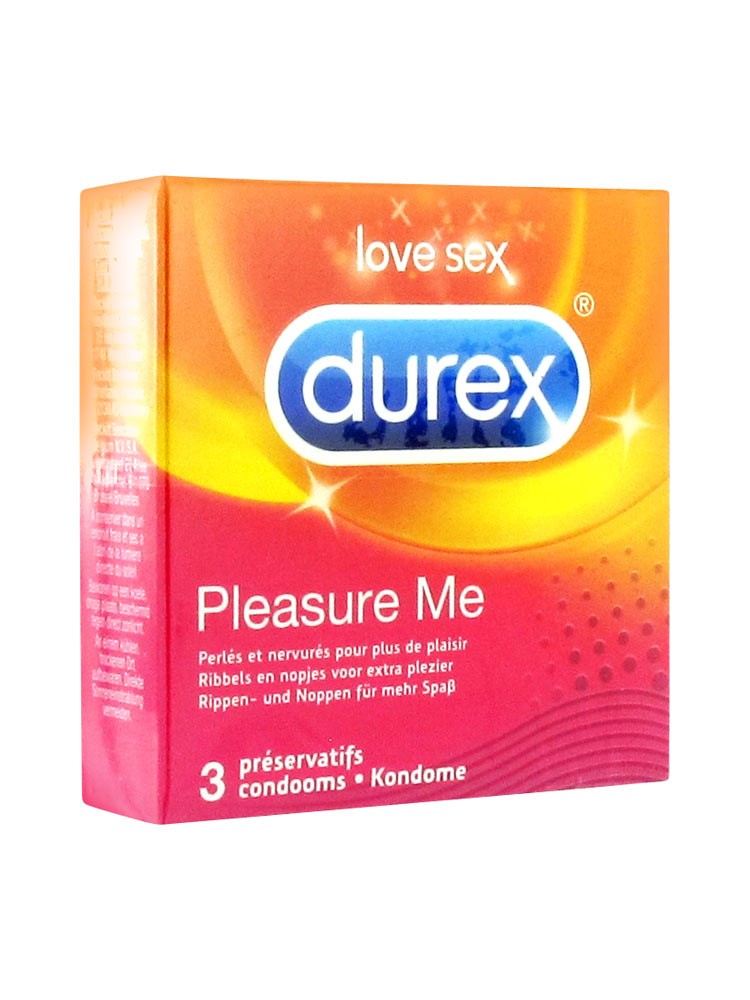 DUREX PLEASURE ME BT/3