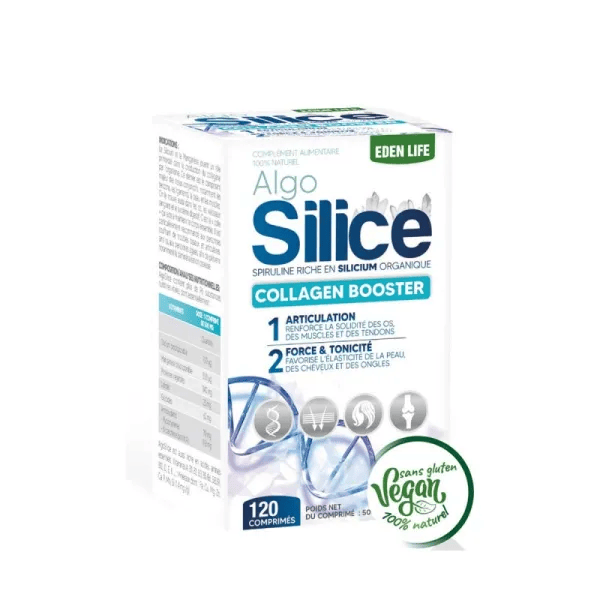 EDEN LIFE ALGO SILLICE COLLAGEN BOOSTER 120 COMPRIMES