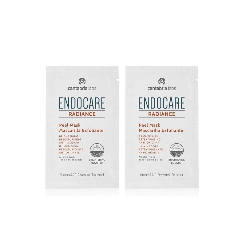 ENDOCARE RADIANCE PEEL MASK ECLAIRCISSANT 2*6ML