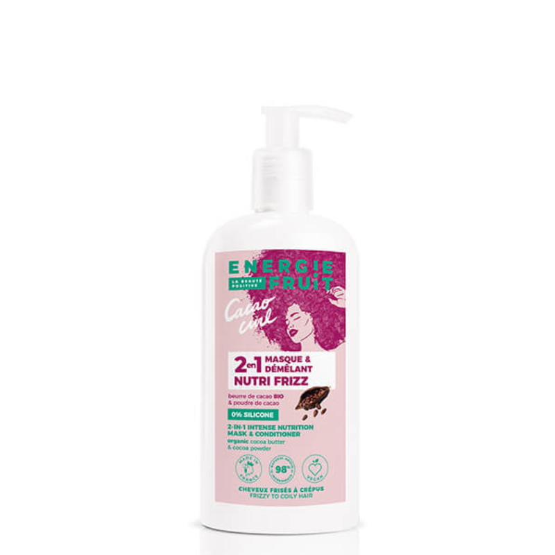 ENERGIE FRUIT MASQUE 2 EN 1 NUTRI INTENSE BEURRE CACAO BIO 300ML
