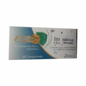 EQIZINC GLUCONATE DE ZINC 30 COMPRIMES