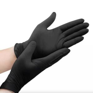 GOOD LOVE GANTS JETABLES EN VINYLE NOIR B/100