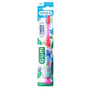 GUM JUNIOR BROSSE A DENT TIMER LIGHT 6 ANS+ 903