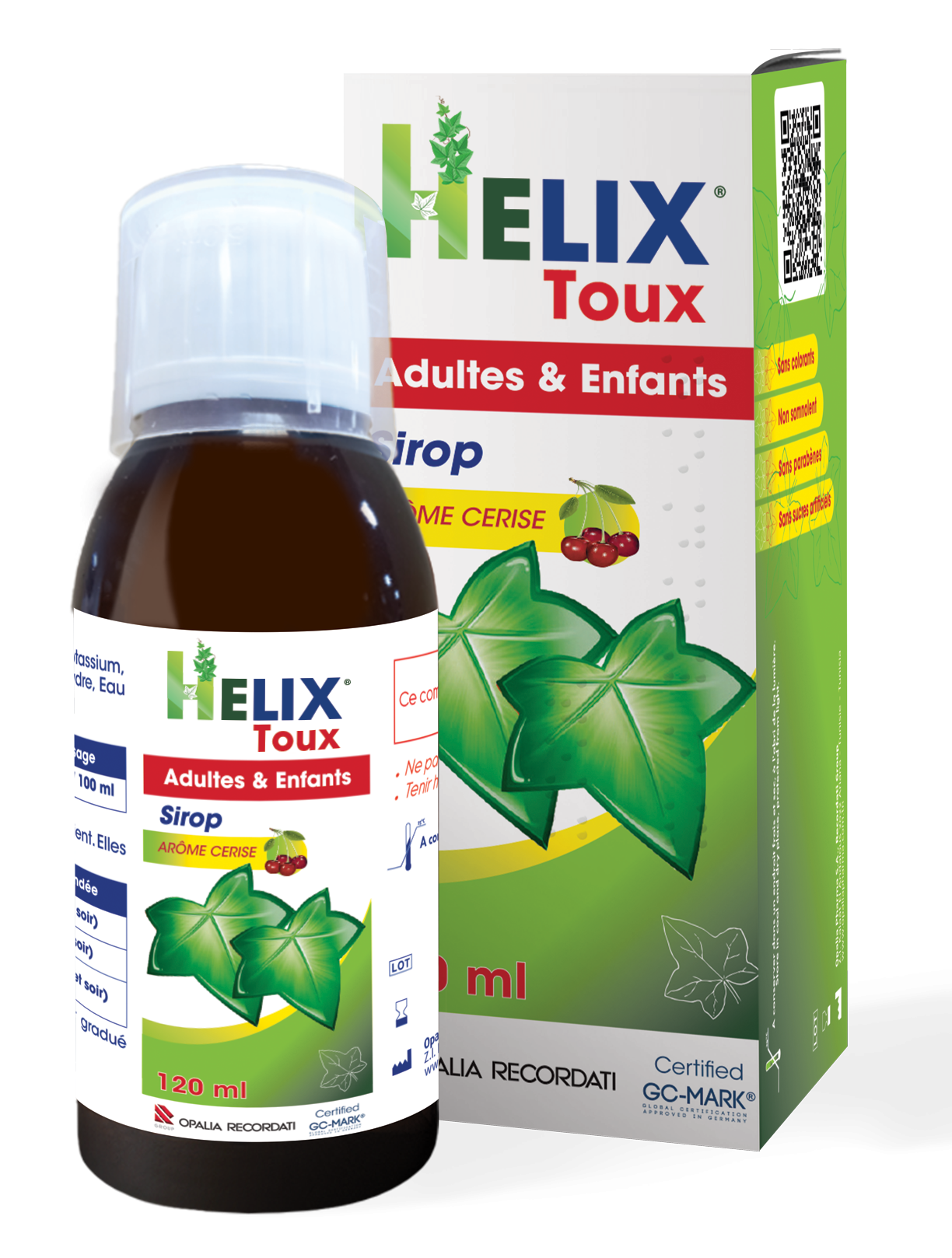 HELIX TOUX SIROP ADULTES ET ENFANTS 120ML