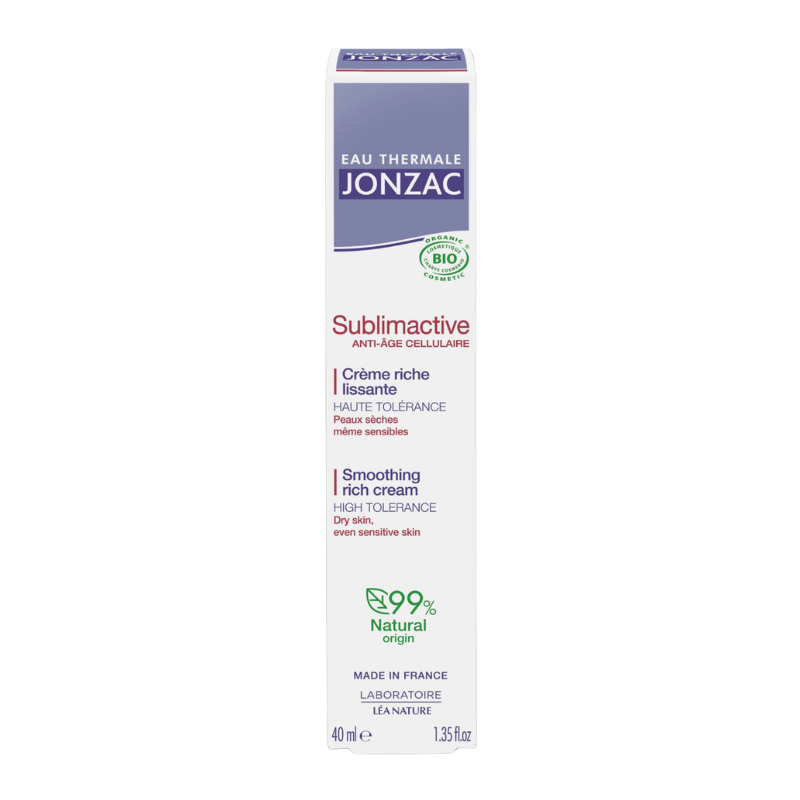JONZAC SUBLIMACTIVE CREME RICHE LISSANTE ANTI-AGE 40ML