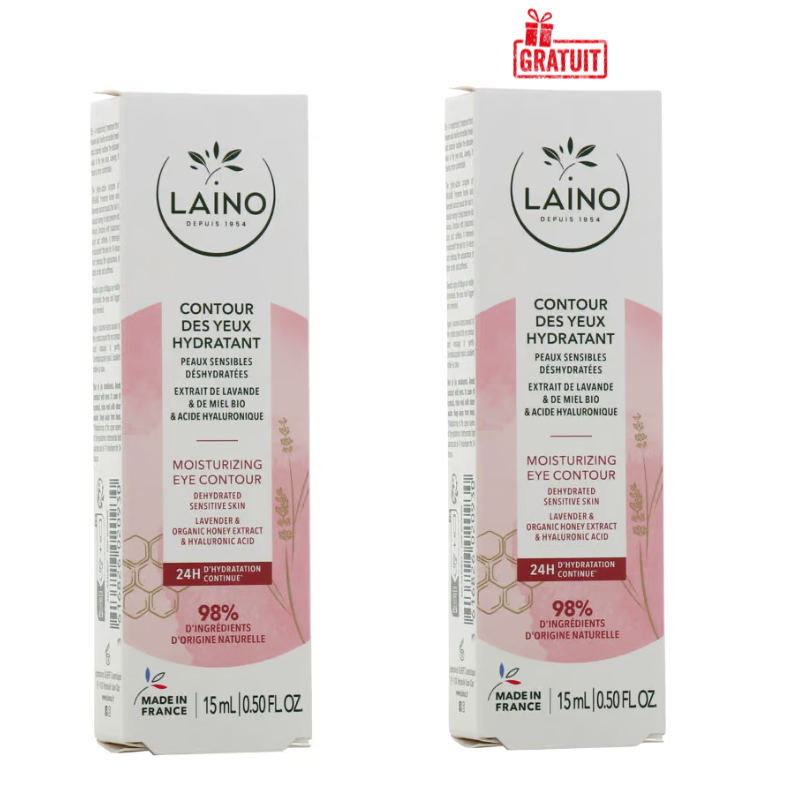 LAINO CONTOUR DES YEUX HYDRATANT 15ML + (LE 2 EME OFFERT)