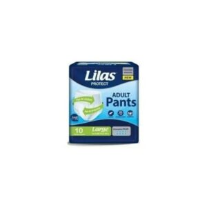 LILAS COUCHE PANTS ADULTE 10 PIECES TAILLE L
