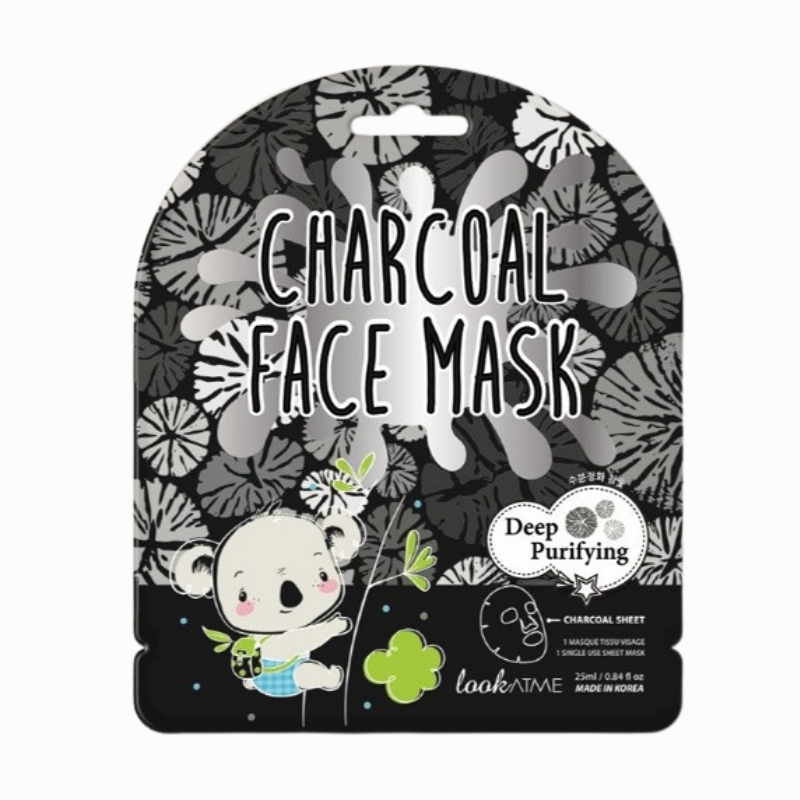 LOOK AT ME MASQUE VISAGE FACIAL AU CHARBON 25ML