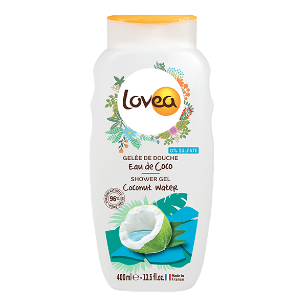 LOVEA GELEE DE DOUCHE EAU DE COCO 400 ML