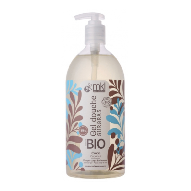 MKL GREEN NATURE GEL DOUCHE SURGRAS COCO BIO 1L
