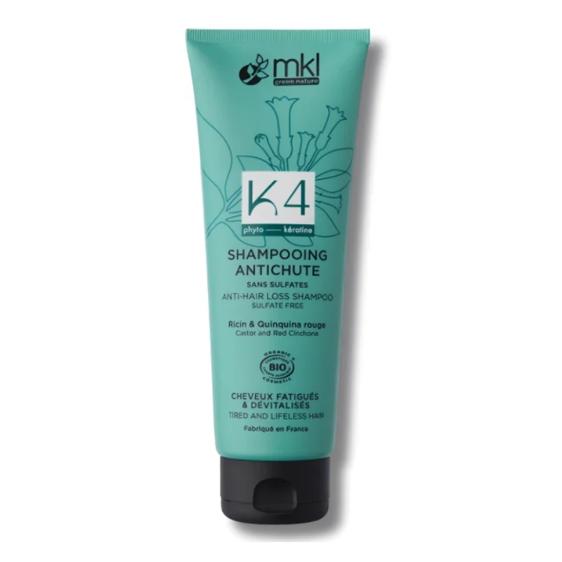 MKL GREEN NATURE K4 SHAMPOING ANTI CHUTE CHEVEUX FATIGUES BIO 250ML