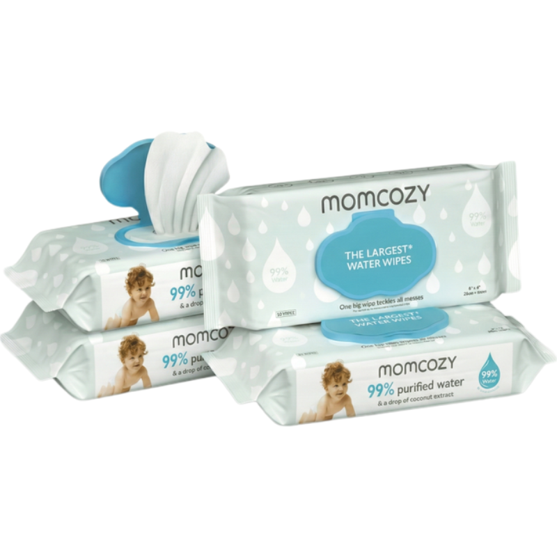 MOMCOZY LINGETTES XL 20×20 CM 60 PIECES WI010
