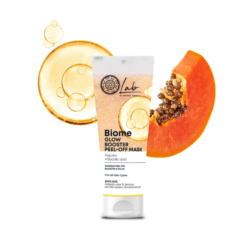 NATURA SIBERICA MASQUE VISAGE PEEL OFF GLOW BOOSTER 75 ML