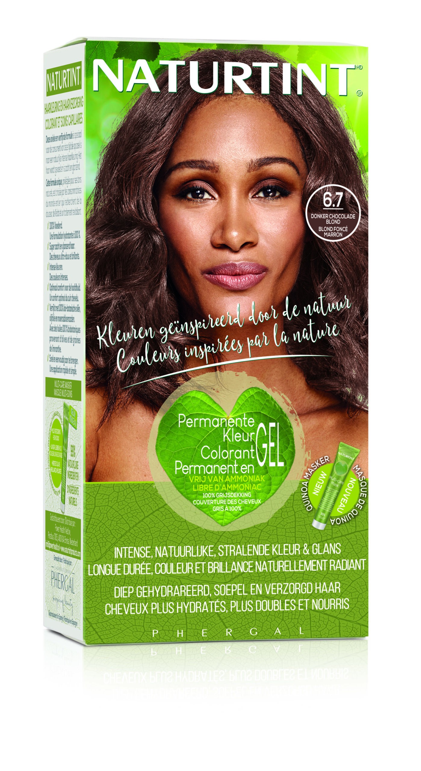 NATURTINT COLORATION PERMANANTE 6.7 BLOND FONCE MARRON 170 ML