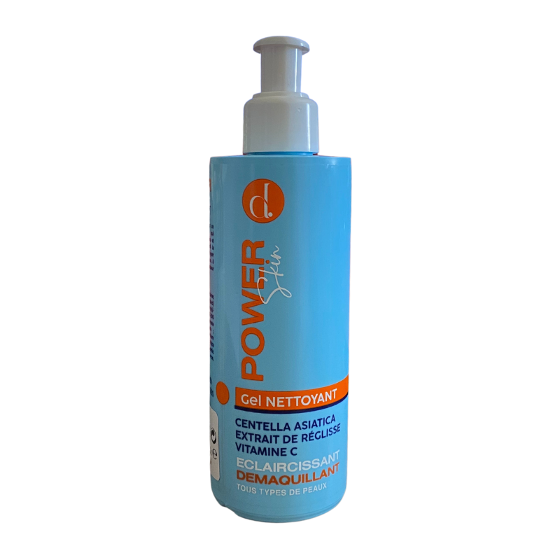 ODA POWER SKIN GEL NETTOYANT ECLAIRCISSANT 200ML
