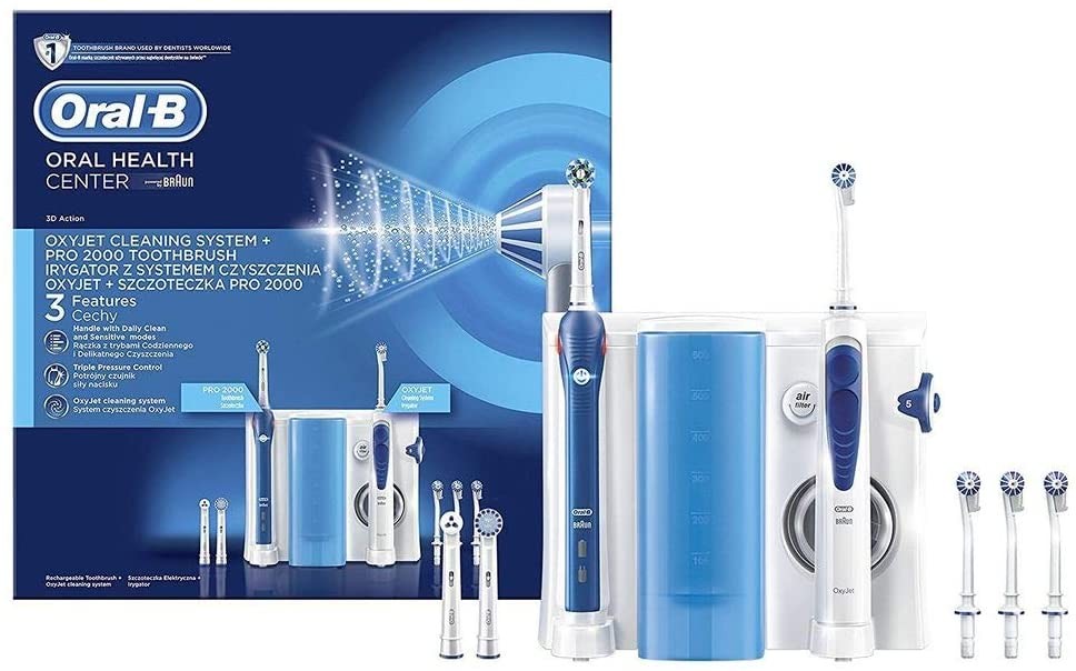 ORAL-B ORAL HEALTH CENTER OXYJET 3724