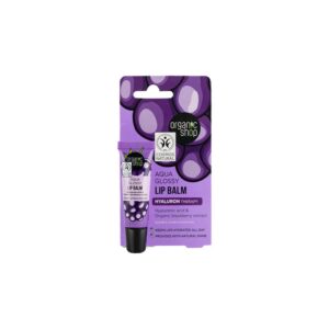 ORGANIC SHOP AQUA GLOSSY LIP BALM 10ML
