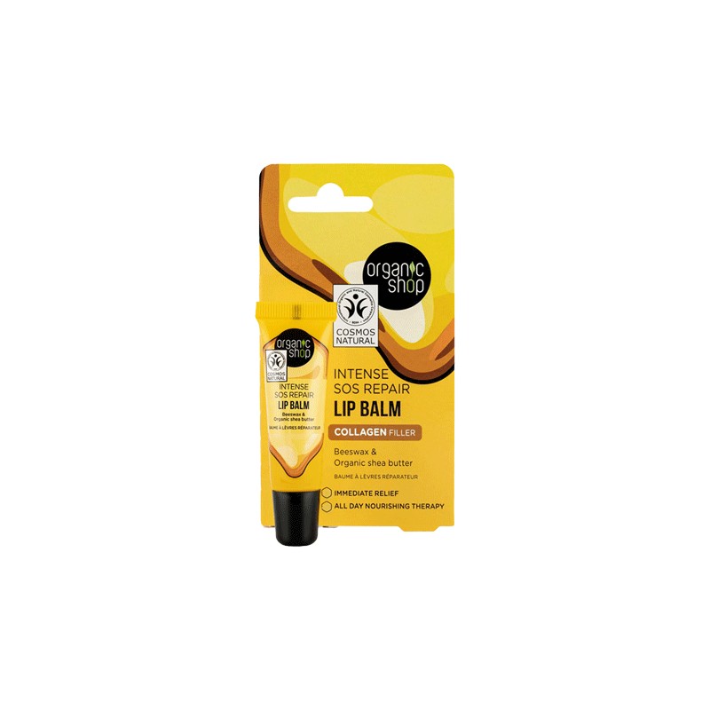 ORGANIC SHOP INTENSE SOS REPAIR LIP BALM 10ML