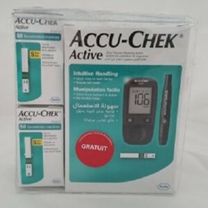 PACK ACCU-CHEK ACTIVE : APPAREIL DE MESURE+100 BANDELETTES