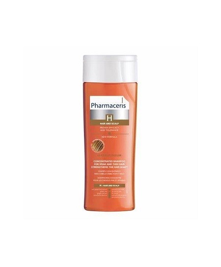 PHARMACERIS SHAMPOOING CHEVEUX FINS ET AFFAIBLIS H-KERATINEUM 250 ML