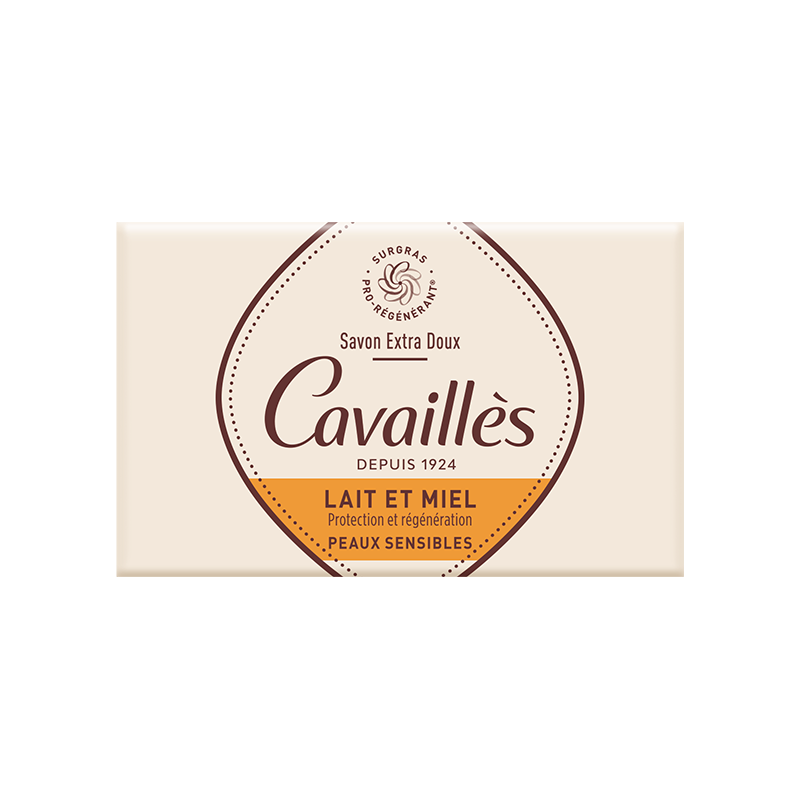 ROGE CAVAILLES SAVON EXTRA DOUX LAIT ET MIEL 150GR